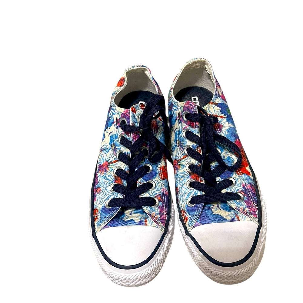 💚Converse All Star Colorful Floral Sneakers - Picture 3 of 13
